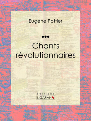 cover image of Chants révolutionnaires
